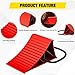 Nilight Wheel Chocks, Heavy Duty Wheel Stopper for Car, Truck, RV, Trailer, Caravan, Motorcycle, 8.7