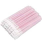 GCQQ Beauty 500PCS Lip Applicators Disposable, Crystal Disposable Lip Brushes Lipstick Applicator...