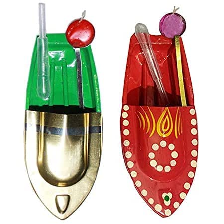 FASH New Classic Water Put Put Steam Toy Metal Boat Indian Festival Janmashtami Dussehra Boat Nau (3)