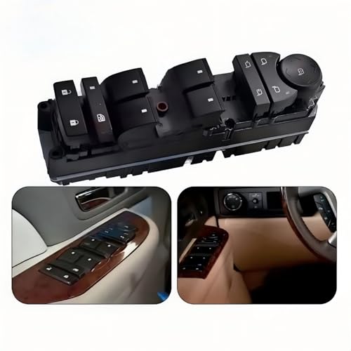 Interrupteur vitre cassé GMC Sierra ? Changez la commande conducteur 20835553AD - 5
