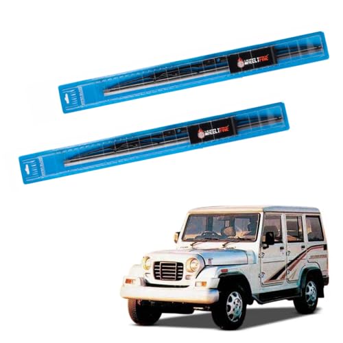 Image of Windshield Car Wiper Blades Metal Frame Water Repellant Cleaning Wiper Blades Refills Best for Mahindra Armada (1995-2000) Dr 12 inch /Pa 12 inch
