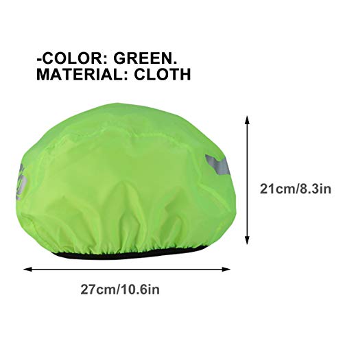 CLISPEED Capa de Capacete de Alta Visibilidade Capa de Capacete Resistente a IntempÃ©ries Com Tira R