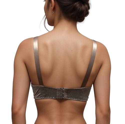 Image of Viola's Secret 6 Pack of Color Print T-Shirt Bras B Cup C Cup and D Cup