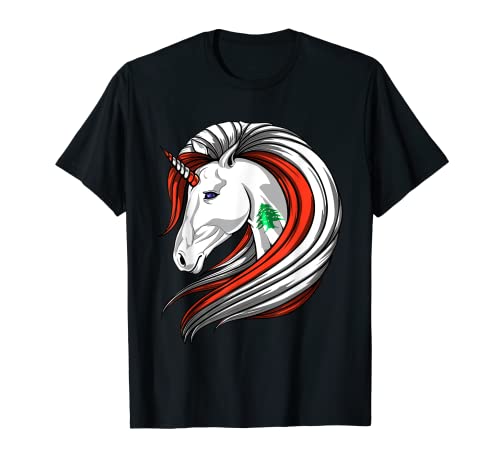 Líbano Bandera libanesa Camiseta