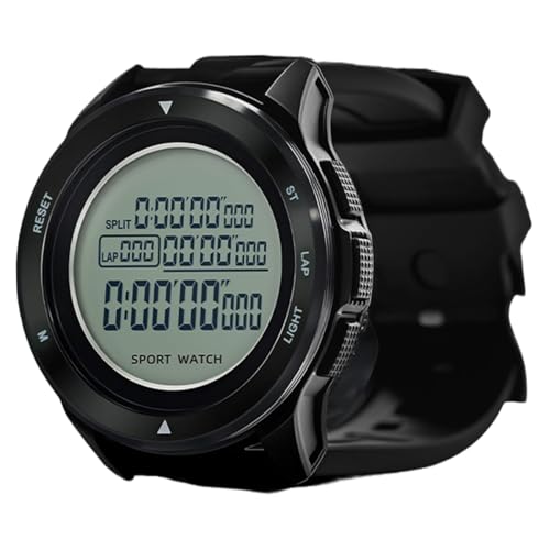 Cronómetro para árbitro de fútbol con pantalla luminosa y reloj de pulsera