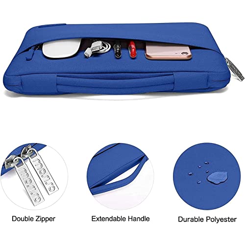 Image of MOSISO Compatible with MacBook Air 15 inch Case M5 2026 M4 M3 M2 2025-2023 | A3448 A3241 A3114 A2941, Protective Hard Shell&Carrying Sleeve Bag&Keyboard Cover&Webcam Cover&Screen Film, Royal Blue