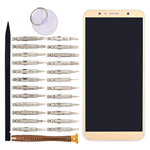Image of LCD Screen Display with Digitizer Touch Panel Without Bezel Frame for Huawei Honor 7A AUM-TL20 AUM-AL00(Golden)