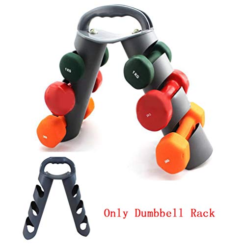 benefit-X Dumbbell Rack, Dumbell Holder, Multifunctional Foldable Three-Layer Dumbbell Holder Stand, Weight Rack