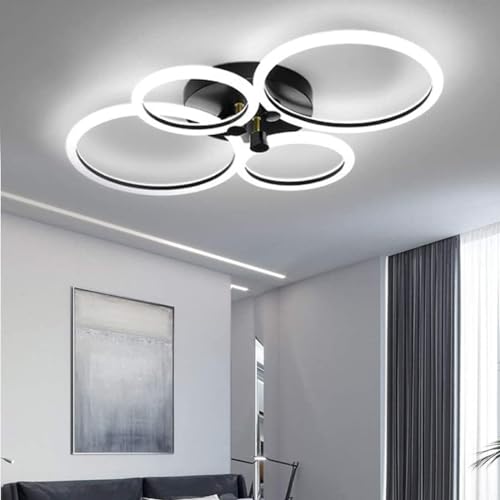 Chandelier LED dimmable évite la fatigue oculaire lustre acrylique moderne