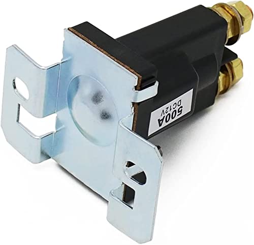 Relé de arranque de 500A 24V DC para batería dual de coche y camión resistente 6