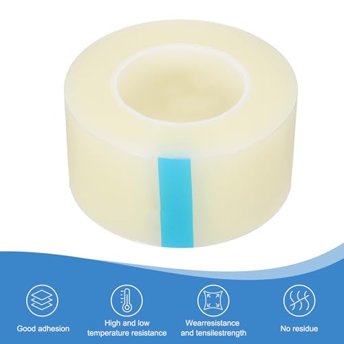Image of PATIKIL Removable Protective Film Tape, 2.8 Inch x 656 ft PE Surface Protective Scratch Film Tape Roll for Furniture Electrical Appliances Plastic Hardware Low Stickiness, Clear