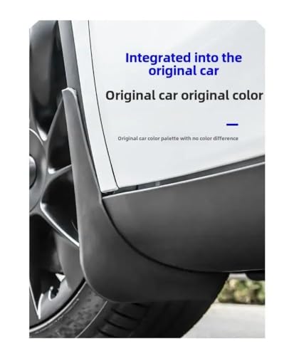 Bavettes de protection Tesla Model 3 évitent impacts de peinture