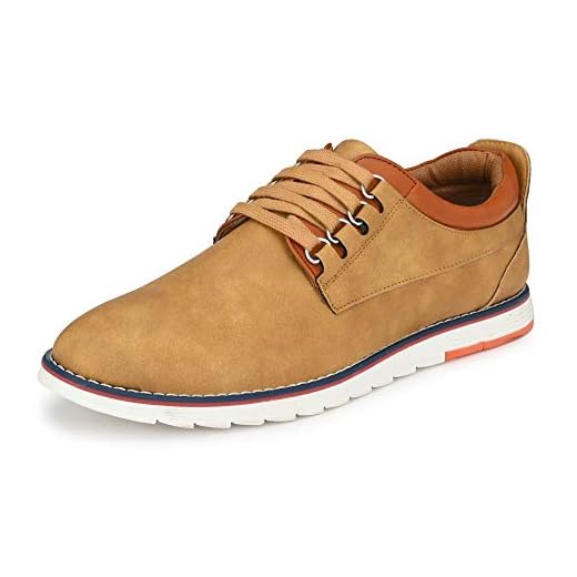 Centrino Men's 3323 TAN Sneakers-9 UK (43 EU) (10 US) (3323-01)