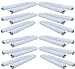 (12 Pack) GE Lighting 68920 F32T8/SPX30/U6/2 32 Watt 22.5 Inch T8 U-Shaped Fluorescent Lamp 3000K