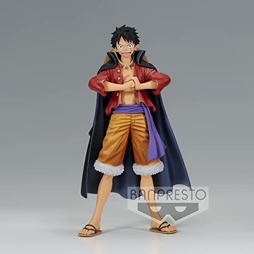 Banpresto Figura de Accion Monkey .D. Luffy One Piece - Dxf The Grandline Series Wanokuni Vol.4 16cm BP18856 Multicolor Cover