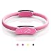 JBM Pilates Ring Fitness Ring 4 Colors, Pilates Circle Fitness Magic Circle for Fitness Training, Full-Body Workout, Barre - Toning, Sculpting, Strength, Flexibility (Purple & Purple, one size)