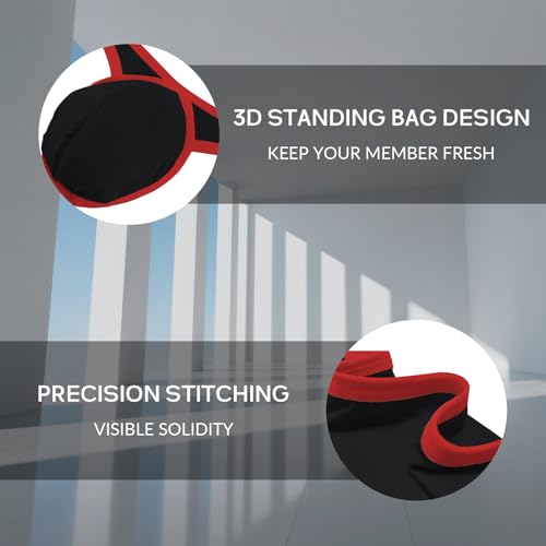 KAREN SPACE Mens Pouch Thong Sexy And Fashion Underwear, Ice Silk T-Back Thongs Athletic Supporter4