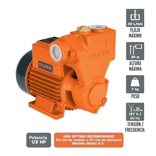Presurizador Truper 1/2 HP 23 presurizador truper 1 2 hp marca TRUPER (2)