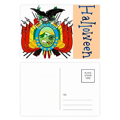 Cartes postales d'Halloween Bolivie pour invitations originales uniques