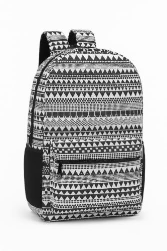 Image of MELVIS 20L Water Resistant Backpack with Bottle Compartment | Lightweight Travel & School Bag for Men, Women & College Students | Trendy Laptop Backpack for Daily Use