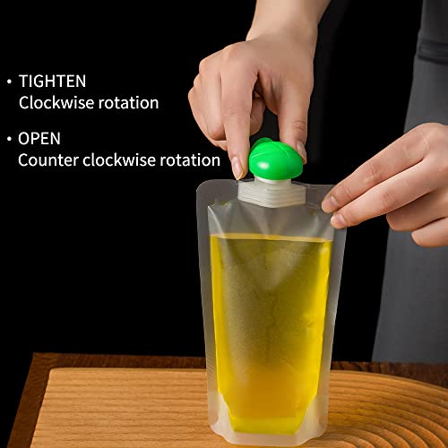Oxjjccxo Plastic Flasks For Liquor Hidden,Reusable And Concealable Pouches For Drinks,Disguised Alcohol Containers,Cruise Alcohol Smuggling Kit For Travel(8Oz - 8Pcs + 1 Funnel+1 Bottle Opener) #TOP3