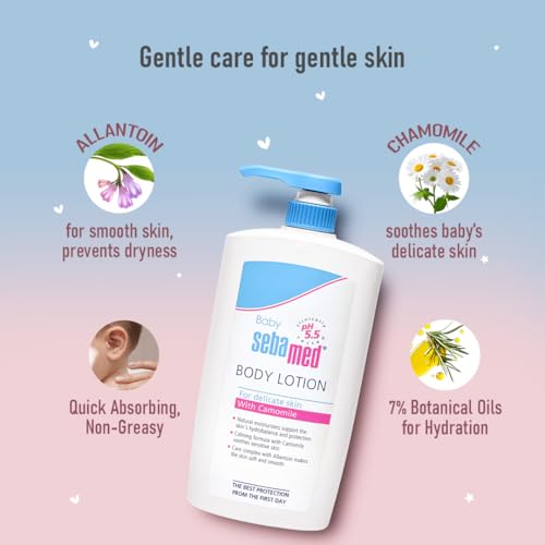 Image of Sebamed Baby Body Lotion|pH 5.5|Vegan|750 ml