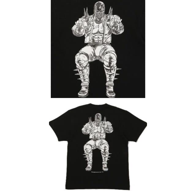 CUNE ✖️北斗の拳　ジャギ　Tシャツ Lサイズ キューン「北斗の拳」“ジャギだけ”のコラボウェア、ウサギの