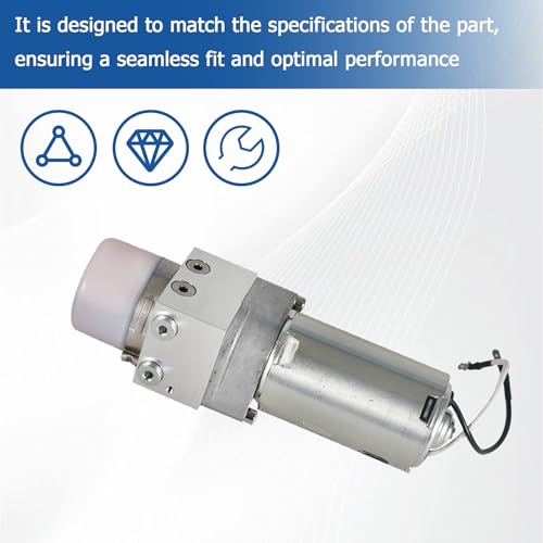 Image of WFLNHB Convertible Top Hydraulic Roof Pump Motor and Bracket Replacement for BMW Z4 2-Door - Convertible Top Hydraulic Roof Pump Motor Replace 54347193448 54347119633