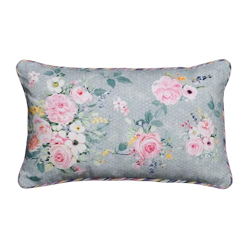 Maison d' Hermine Throw Pillow Covers 100% Cotton (12" x 20" - Pack of 1)