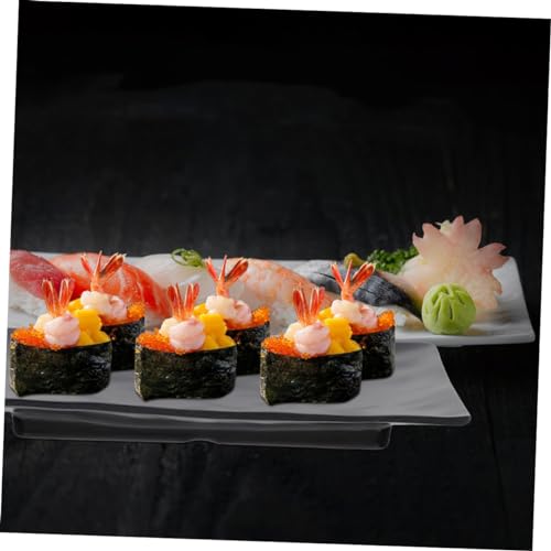MAGICLULU 2 piezas Plato de sushi delicado estilo japonés miniatura 6