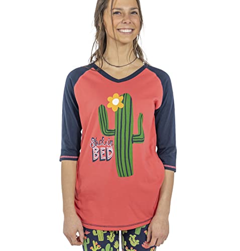 Stuck in Bed LazyOne Women's Leggings and Tees, Pajama Separates, Cozy Loungewear for Women (X-Large)
