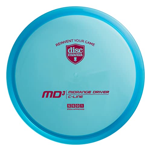 Discmania C-Line Md3 Disc Golf Mid-Range Driver – Colors Will Vary (173-176G) #TOP13