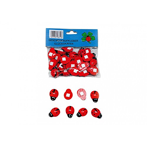 GWURM COCCINELLE ADESIVE 36 pezzi 2,5 cm