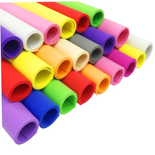 Iewroyt 48 Stück EVA Schaumstoff Blätter Set