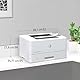 HP LaserJet Enterprise M406dn Laserdrucker (Drucker, LAN, Duplex, 350-Blatt Papierfach) weiß
