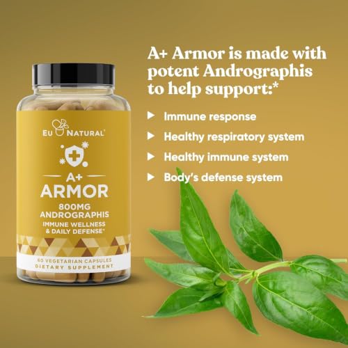 Eu Natural A+ Armor Andrographis Capsules