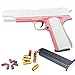 Toy Gun with Soft Bullets and Magazine,Pink Toy Gun for Girl ,Gun Toy for Children and Kids Gift