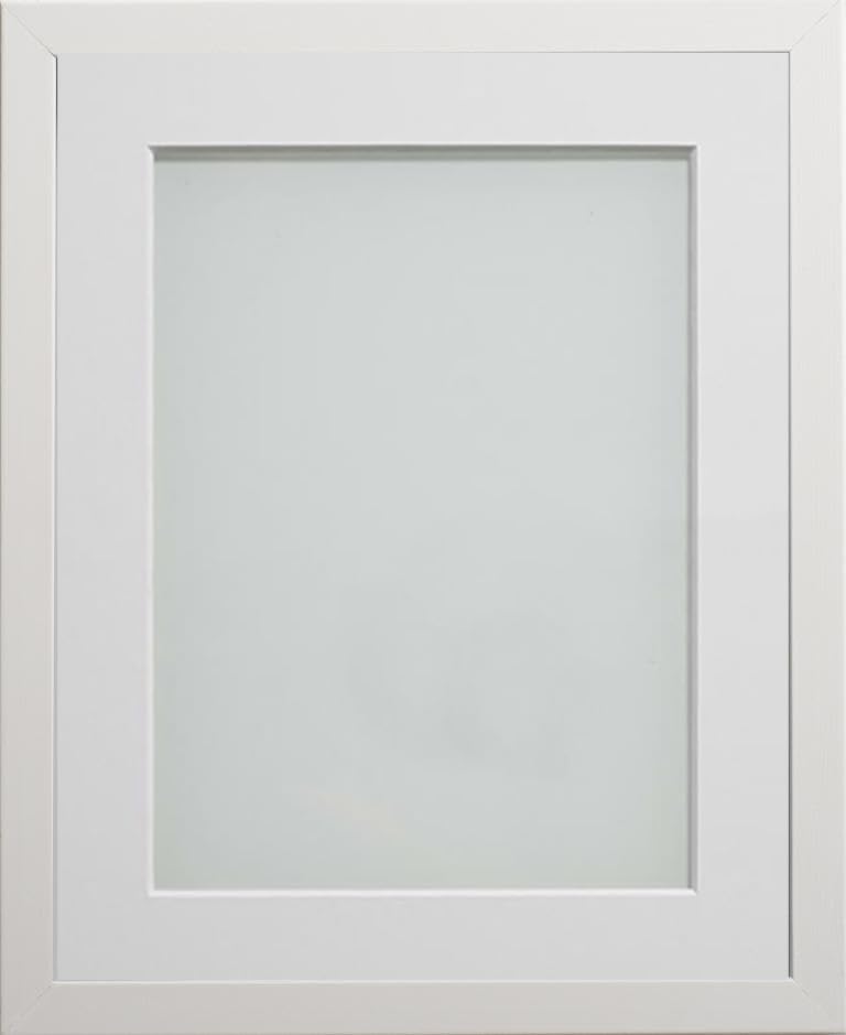 Frame Company Webber White with Off-White Mount, 8x6 for 6x4 inch โ image 1