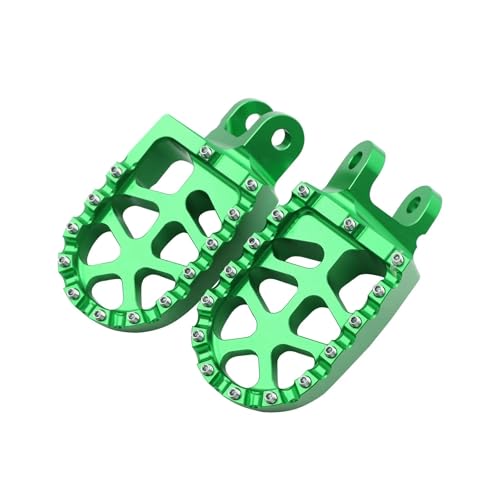 Repose-pieds moto CNC avec picots en acier, pédales larges haute adhérence pour Honda XR