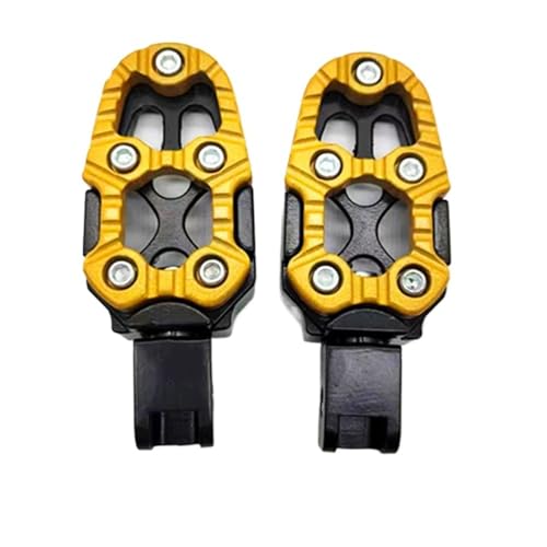 Repose-pieds moto universel : la solution aux pieds qui glissent en roulant