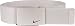 Nike Women's Metallic Single Web Belt, Silver, One Size
