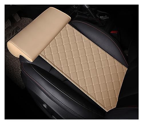 Coussin d'extension de siège de voiture beige universel en mousse à mémoire