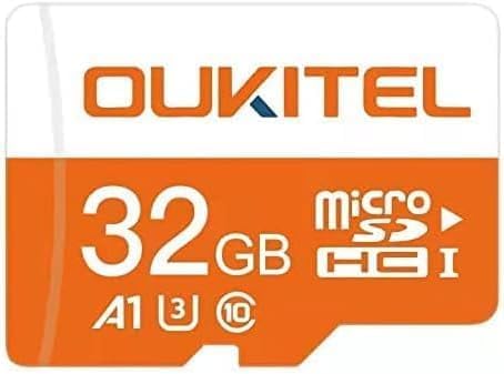 OUKITEL 32GB Scheda SD ad Alta Velocità – Impermeabile e Resistente agli Urti, Compatibile con Smartphone, Fotocamere e Tablet