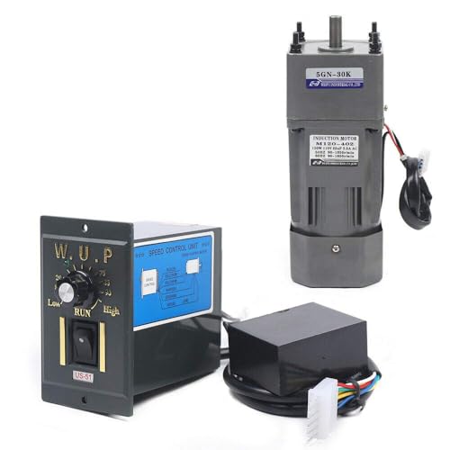 #US 120W 30K AC110V 45 Adjustable Variable Gear Reducer Motor with Speed Controll