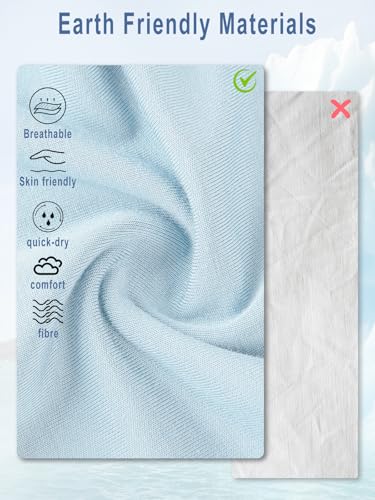 Men's 4-Pack Big & Tall Ice Silk Boxer Briefs, Soft, Breathable & Smooth Fabric, Cool and not Stuffy4