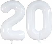 Vista 435 de GOER Globos con el número 80 para decoraciones de fiesta de cumpleaños número 80, globos de helio de aluminio jumbo de 42 pulgadas para 80 Oro rosa