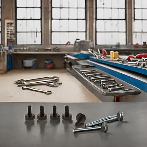 Precisiongeek – Rändelschraube M3 x 10 mm – Aluminium Schwarz – 5 Stück – CNC-gefertigt – Handverstellbar – Für Möbel, Modellbau & Maschinenbau – Made in EU