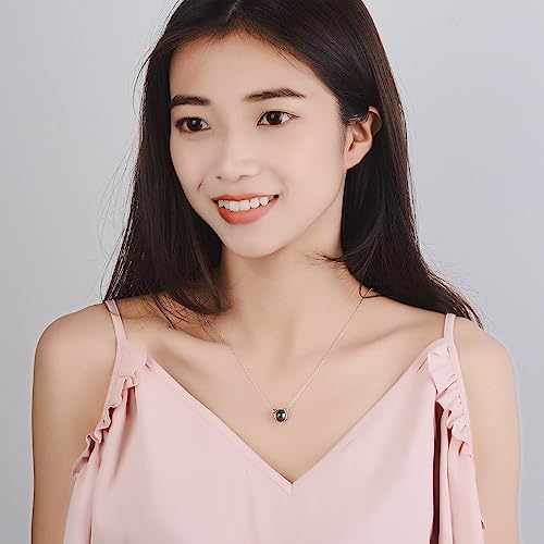 Collier pierre de lune argent 925 - Bijou de créateur chic - 2