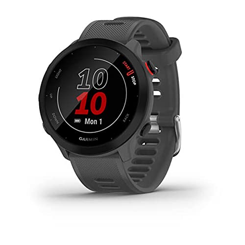 Image of GARMIN Forerunner 55, GPS Running Watch with Daily Suggested Workouts, Up to 2 weeks of Battery Life, Black