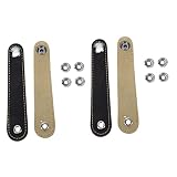 Milisten 2 Ensembles D'Accessoires Boucles D'Instruments Fixation Boucle Noire En Dessous Double Double Couche Sangles Soufflet Cm Couche En Dessous Basse Harnais Ceinture Magasin De